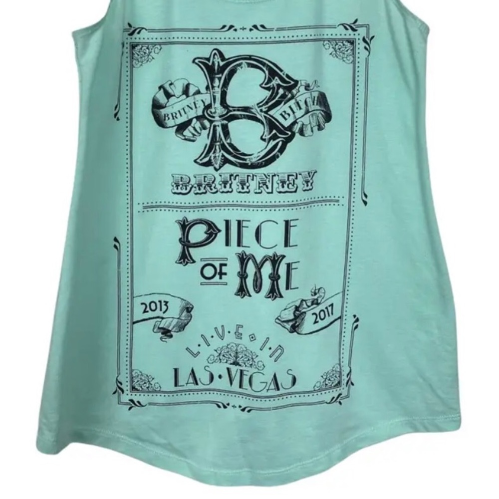 NWOT Britney Spears Collection Piece of Me Live in Las Vegas 2013-2017 Tank Top